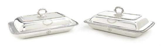 * A Pair of George III Silver