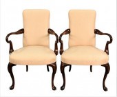 A PAIR OF GEORGE I STYLE UPHOL