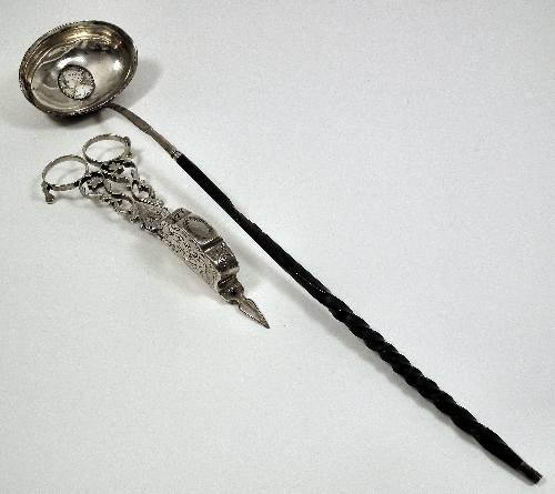 A pair of George III silver