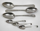 A pair of George III silver Ol