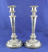 A pair of George III silver ca