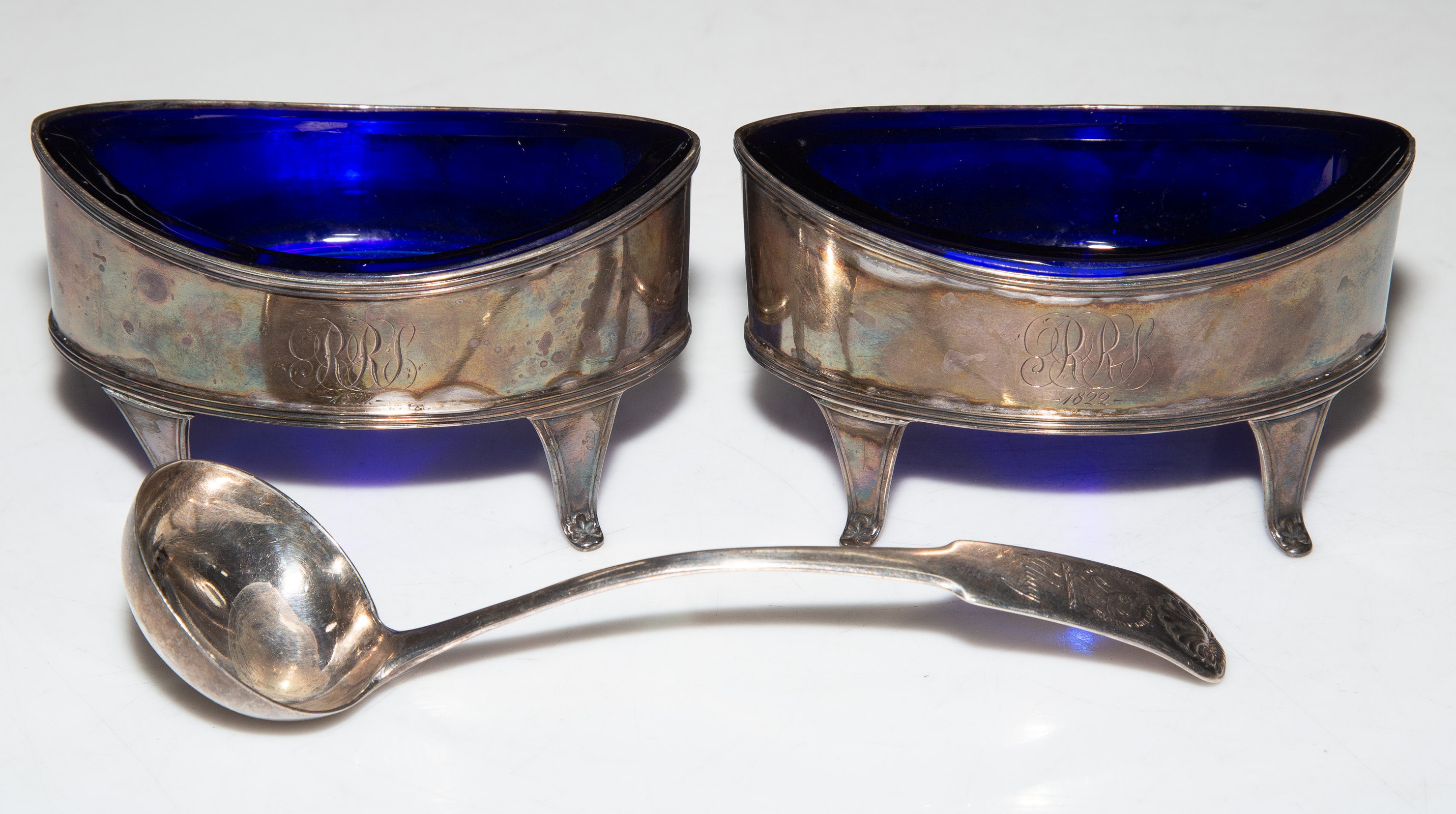 A PAIR OF GEORGE III SILVER
