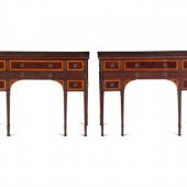 A Pair of George III Style Car