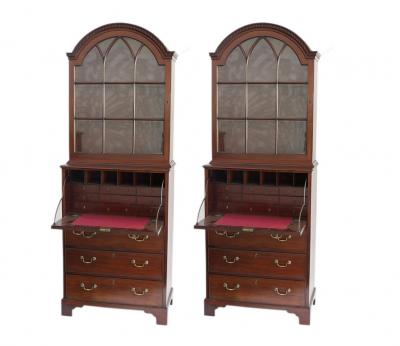 A pair of George III mahogany