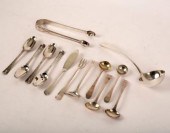 A pair of George III silver su