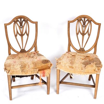 A pair of George III mahogany