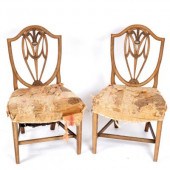 A pair of George III mahogany