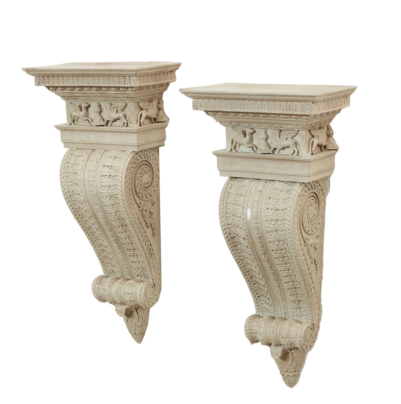 A PAIR OF GEORGE III STYLE