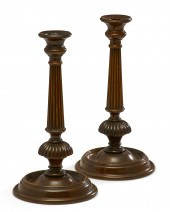 A PAIR OF GEORGE III STYLE MAH