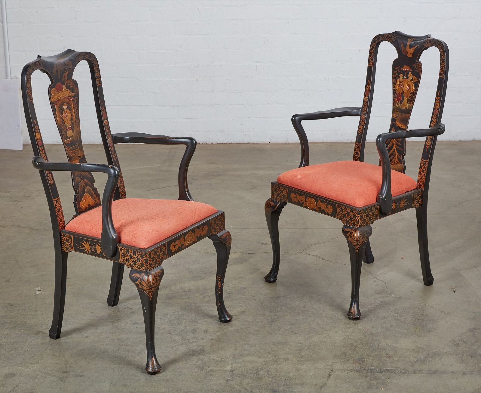 A PAIR OF GEORGE III STYLE