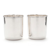 A PAIR OF GEORGE III OLD SHEFF