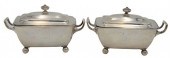 A PAIR OF GEORGE III SILVER CO
