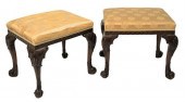 A PAIR OF GEORGE III MAHOGANY