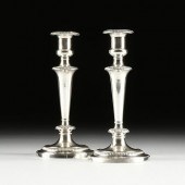A PAIR OF GEORGE III STYLE SIL