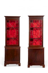 A PAIR OF GEORGE III STYLE MAH