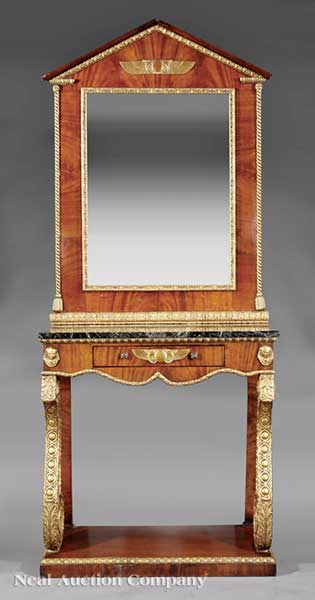 A Pair of George III-Style Mahogany