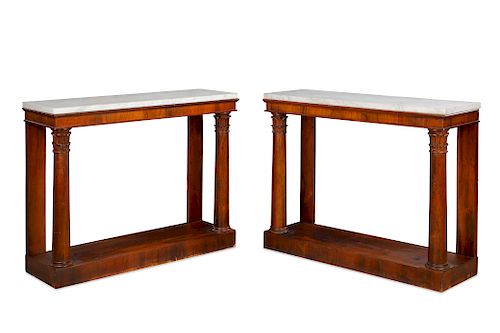 A PAIR OF GEORGE IV GONCALO ALVES