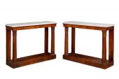 A PAIR OF GEORGE IV GONCALO AL