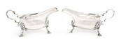A Pair of George VI Silver Sau