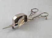 A pair of Georgian silver cand