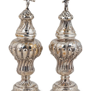 A Pair of German .800 Silver