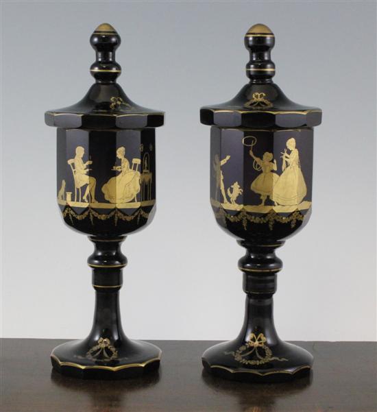 A pair of German or Bohemian