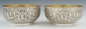 A Pair of German Silver Repous