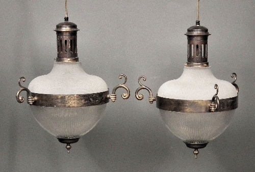 A pair of gilt metal mounted