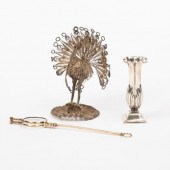 A pair of gilt metal pince-nez