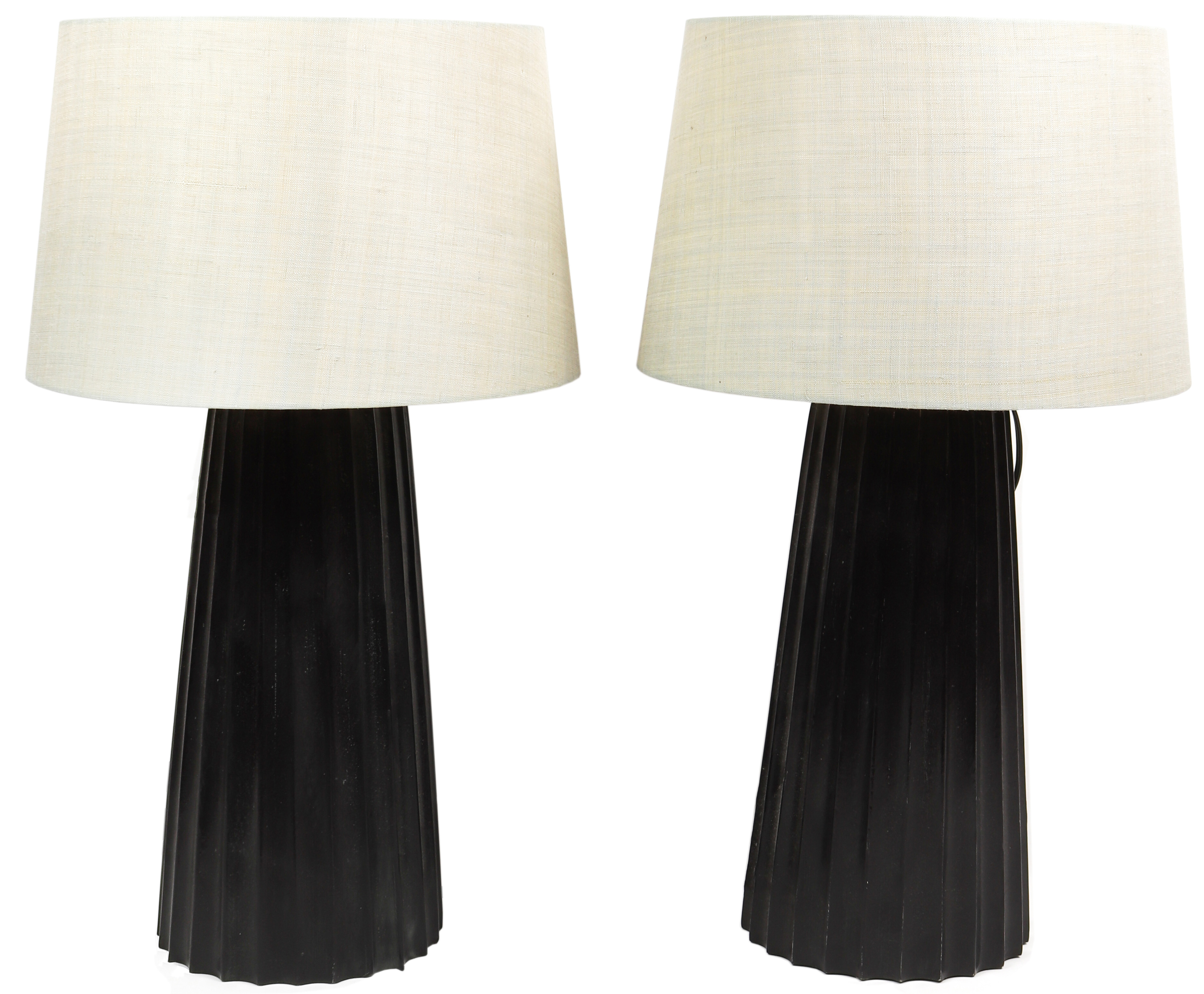 A PAIR OF GIORGIO ARMANI CERAMIC