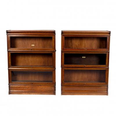 A pair of Globe Wernicke type