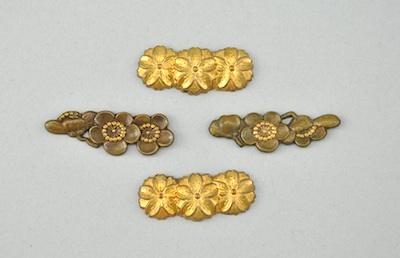 A Pair of Golden Blossoms and