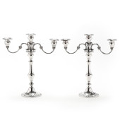 A PAIR OF GORHAM  CHANTILLY -