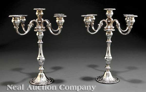A Pair of Gorham Sterling Silver