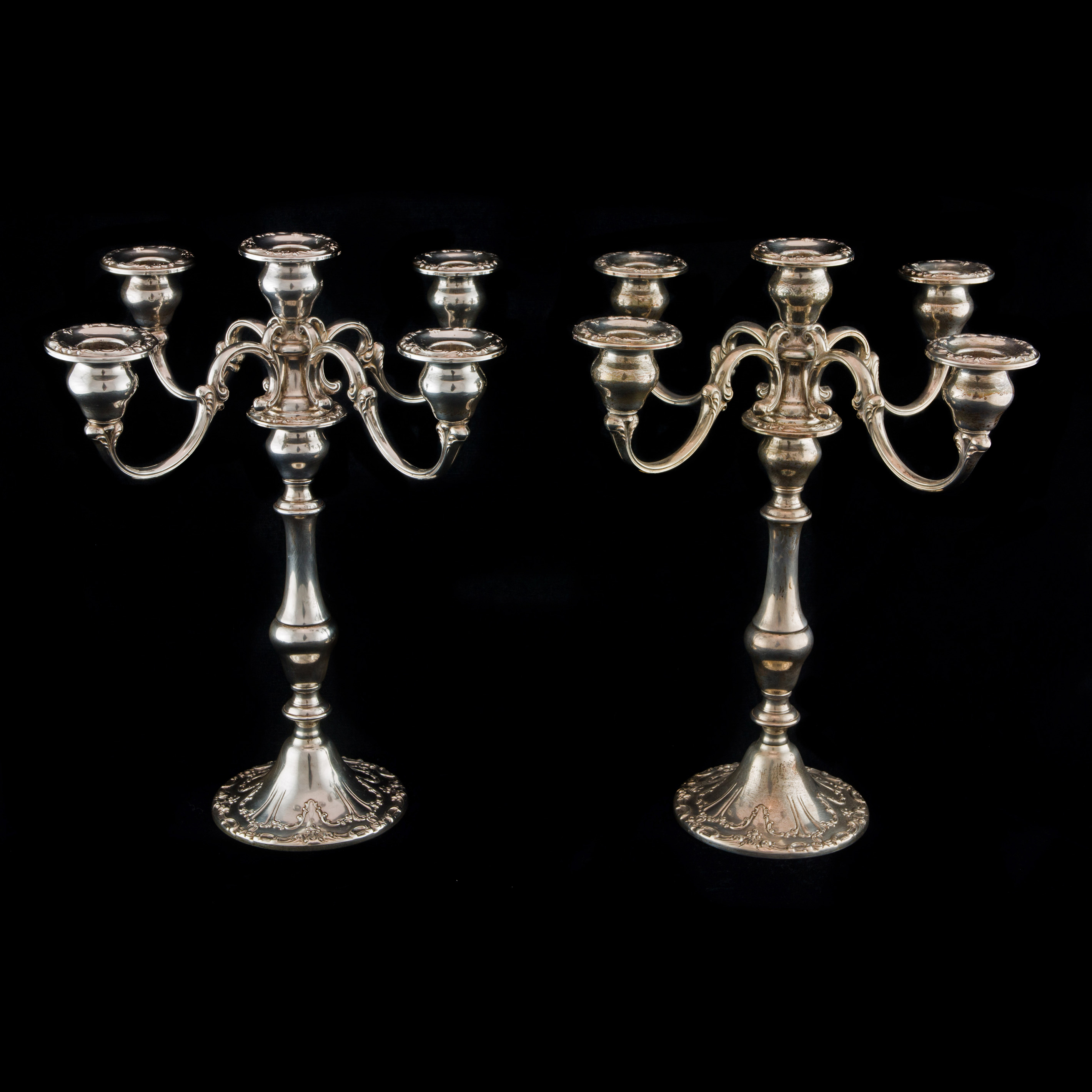 A PAIR OF GORHAM STERLING