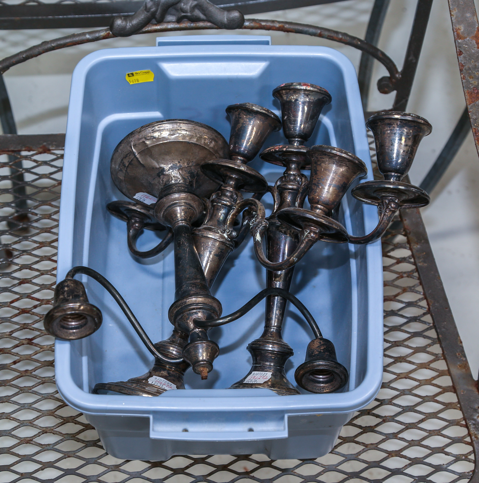 A PAIR OF GORHAM STERLING
