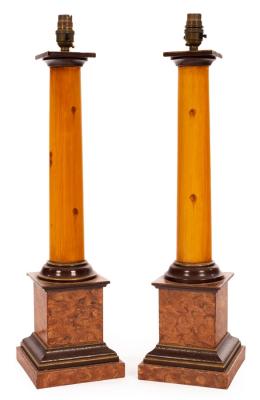 A pair of Grand Tour style table