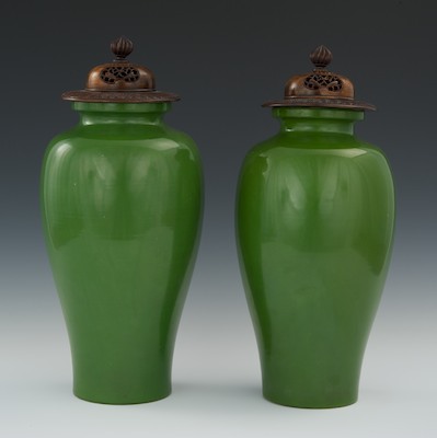 A Pair of Green Japanese