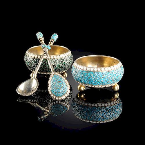 A PAIR OF GUSTAV KLINGERT RUSSIAN