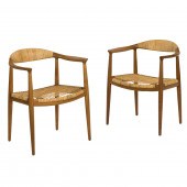 A PAIR OF HANS WEGNER FOR JOHA