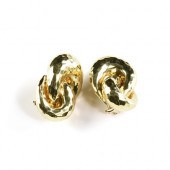 A PAIR OF HENRY DUNAY 18K YELL