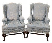 A PAIR OF HICKORY QUEEN ANNE S