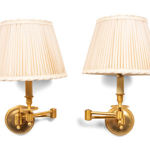 A Pair of Hinson Gilt Metal