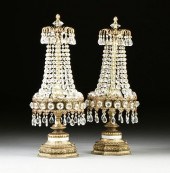 A PAIR OF HOLLYWOOD REGENCY ST