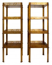 A PAIR OF HOLLYWOOD REGENCY ST