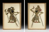 A PAIR OF INDONESIAN WAYANG KU