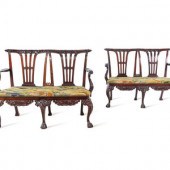 A Pair of Irish George II Styl