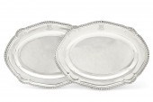 A PAIR OF IRISH REGENCY SILVER
