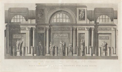 A PAIR OF ITALIAN ARCHITECTURAL