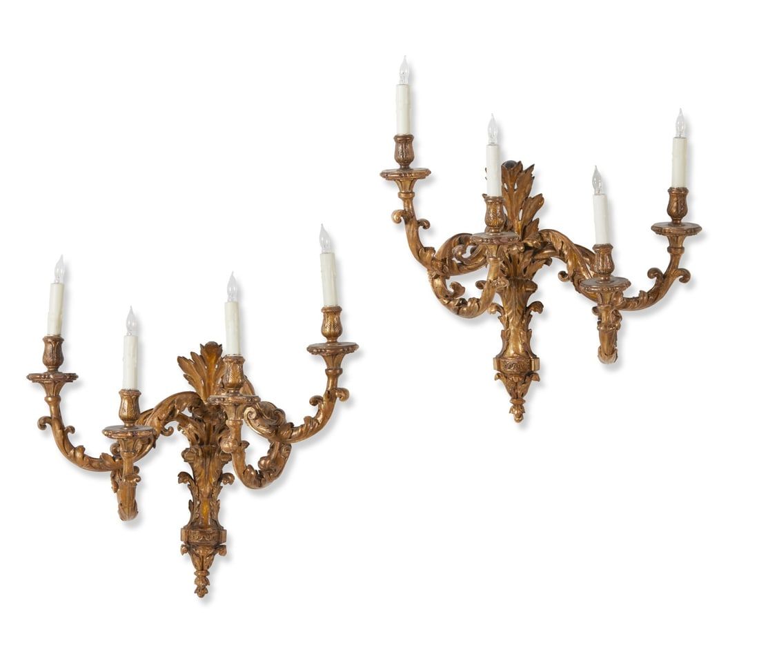 A PAIR OF ITALIAN BAROQUE